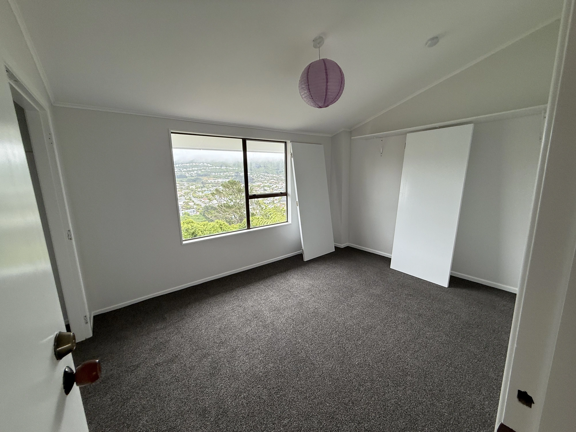 After stage finished paintwork with tidy lines and restored surfaces